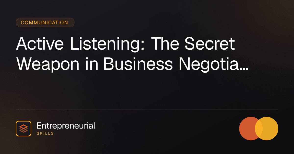 active listening in business