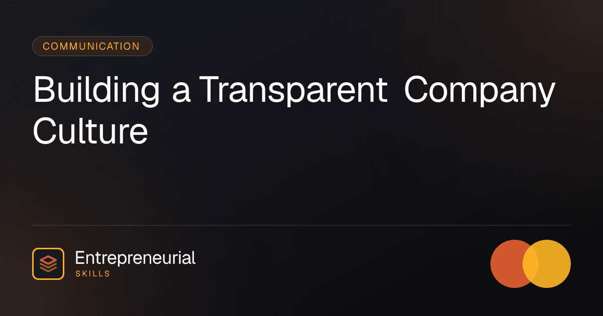 communication for startups