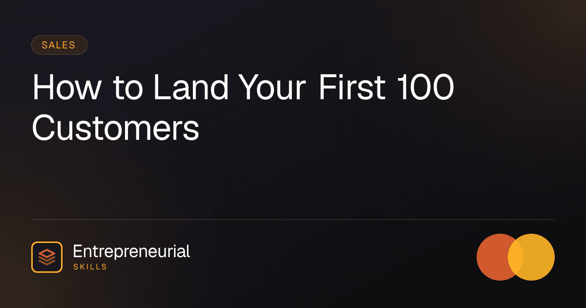 sales for startups