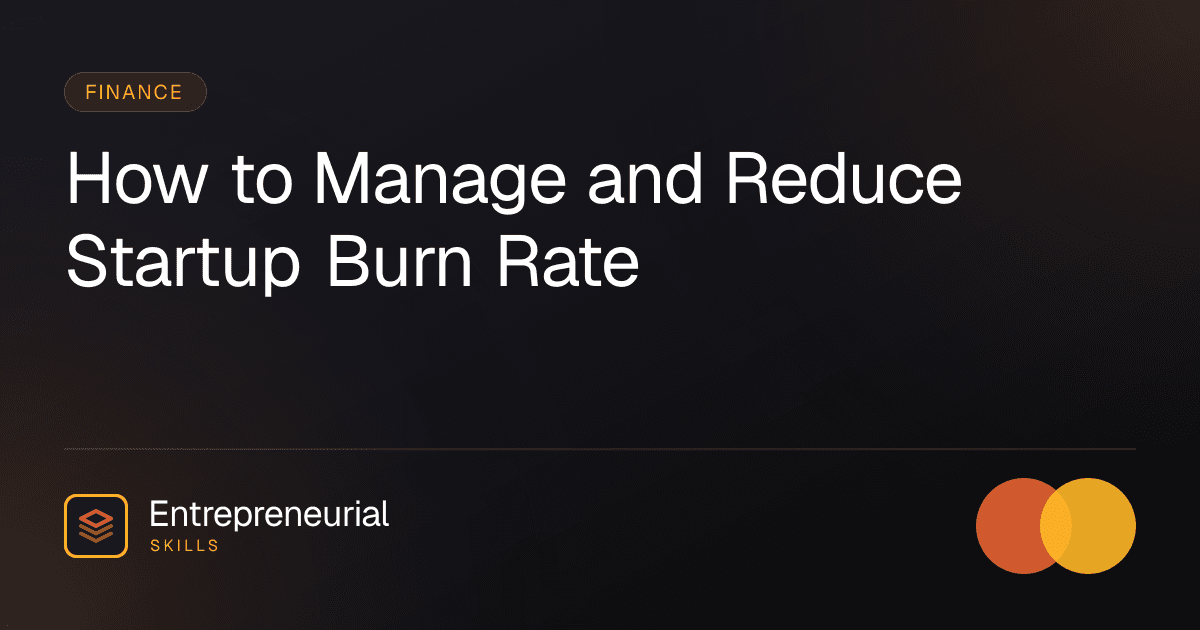 startup burn rate management
