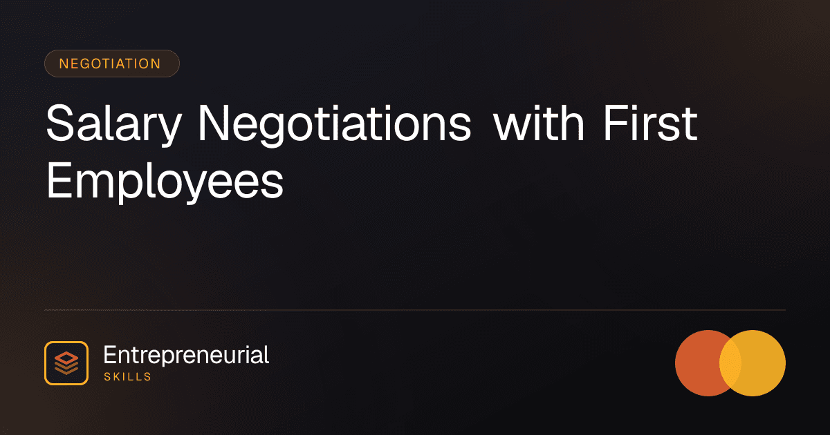 negotiation for startups