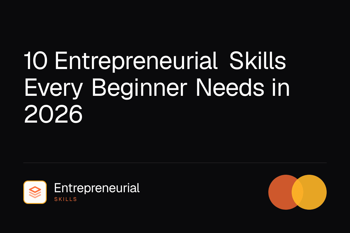 entrepreneurial skills for beginners