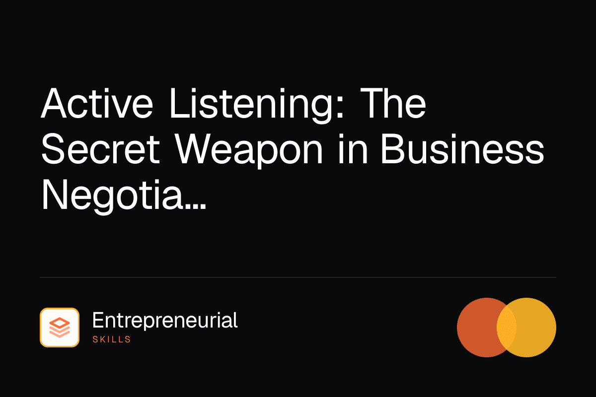 active listening in business