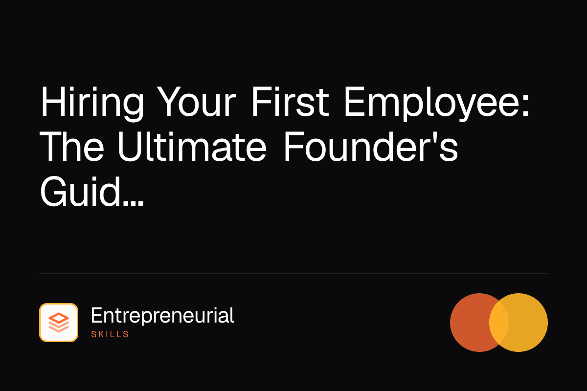 hiring first employee